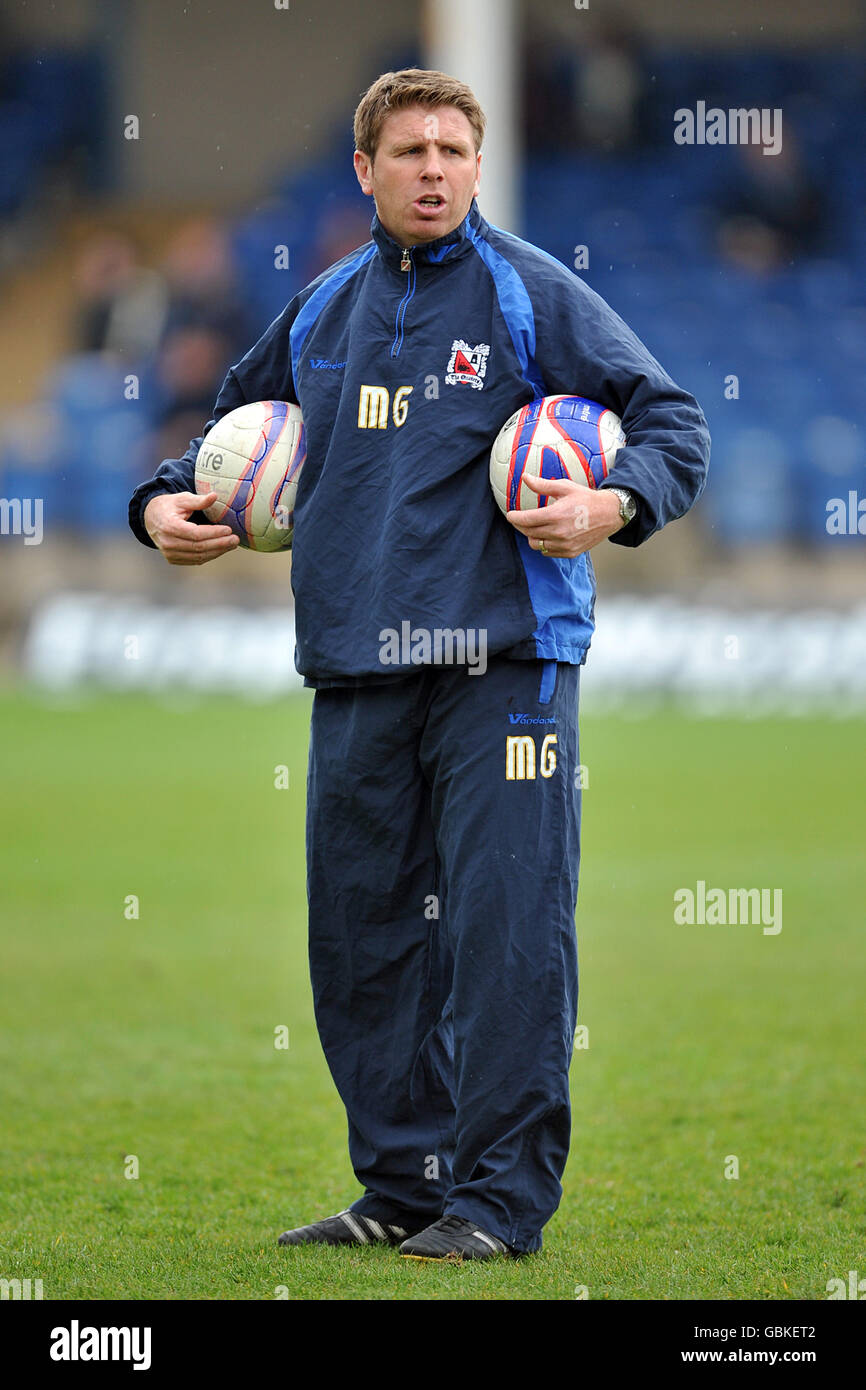 Soccer - Coca-Cola Football League deux - Chesterfield v Darlington - Recreation Ground Banque D'Images