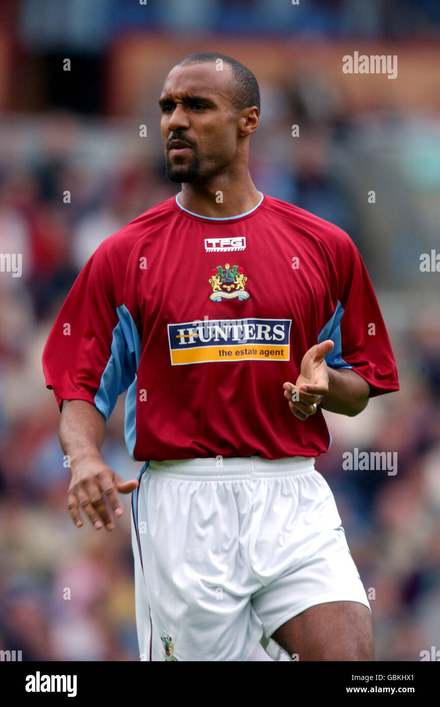 Football - amical - Burnley c. Dundee United. Cyril Eboki-Poh, Burnley Banque D'Images