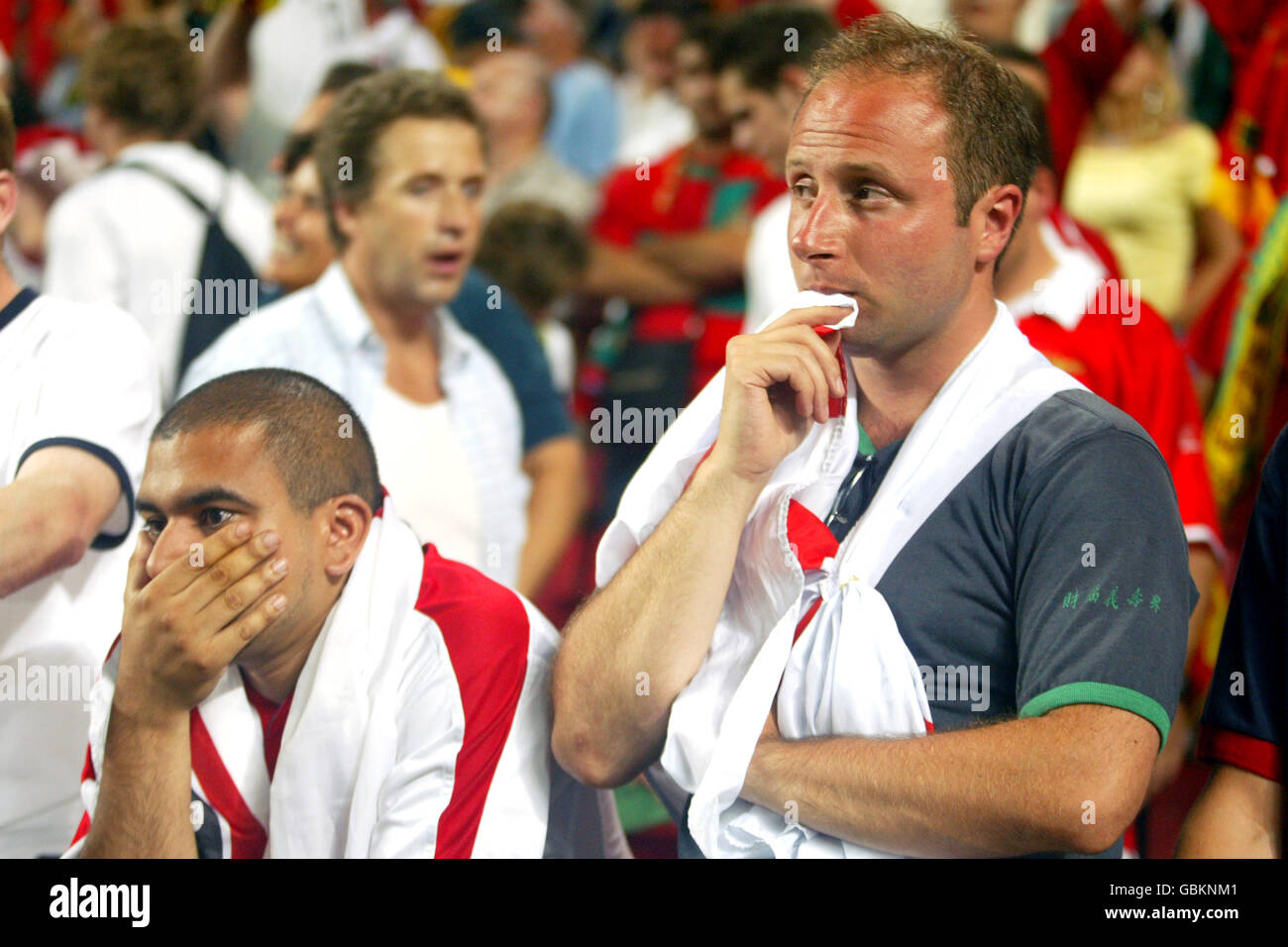 Soccer - Championnat d'Europe de l'UEFA 2004 - Trimestre Final - Portugal / Angleterre Banque D'Images