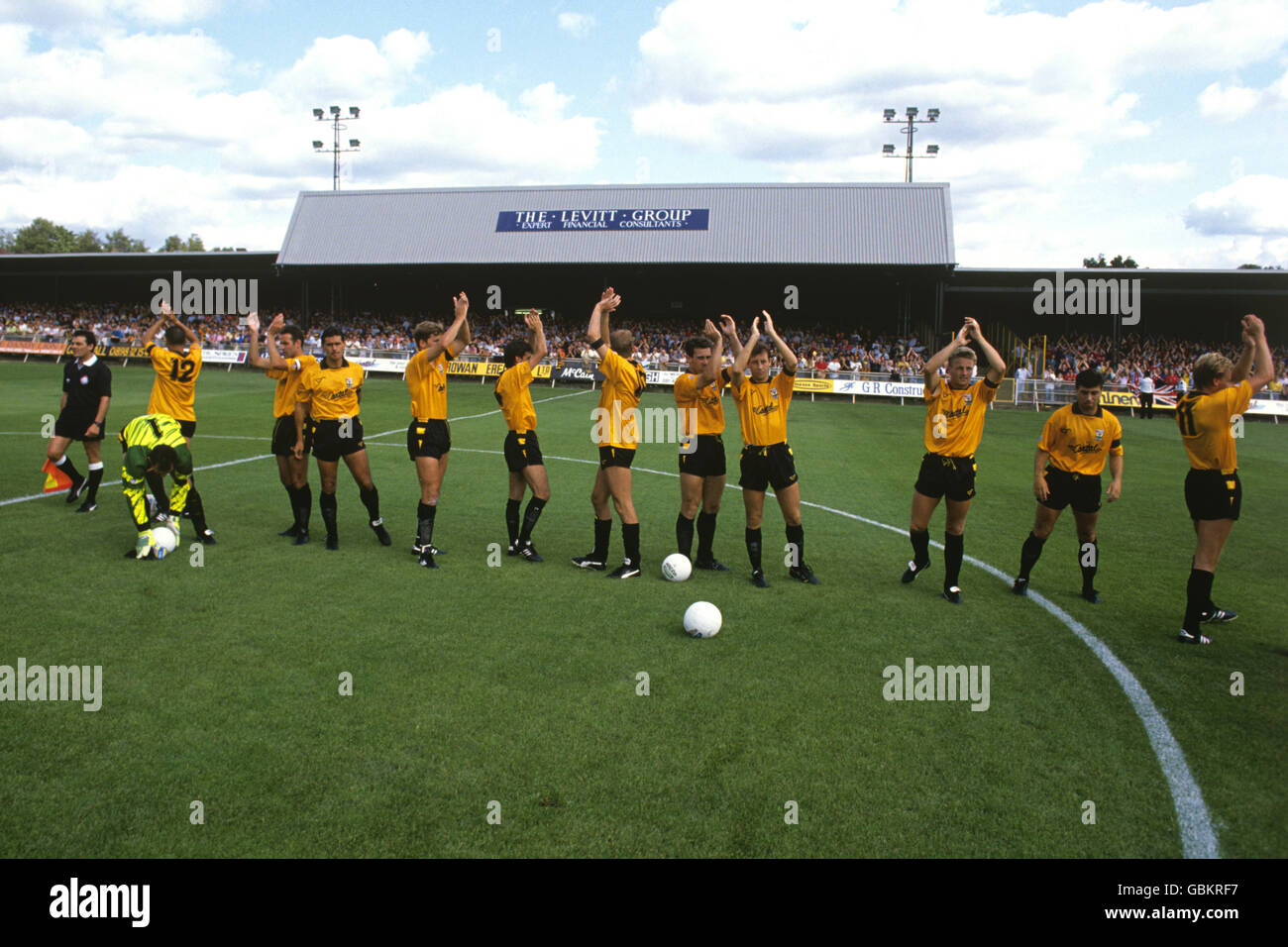 Soccer - Barclays League Division quatre - Barnet v Crewe Alexandra - Underhill Stadium Banque D'Images