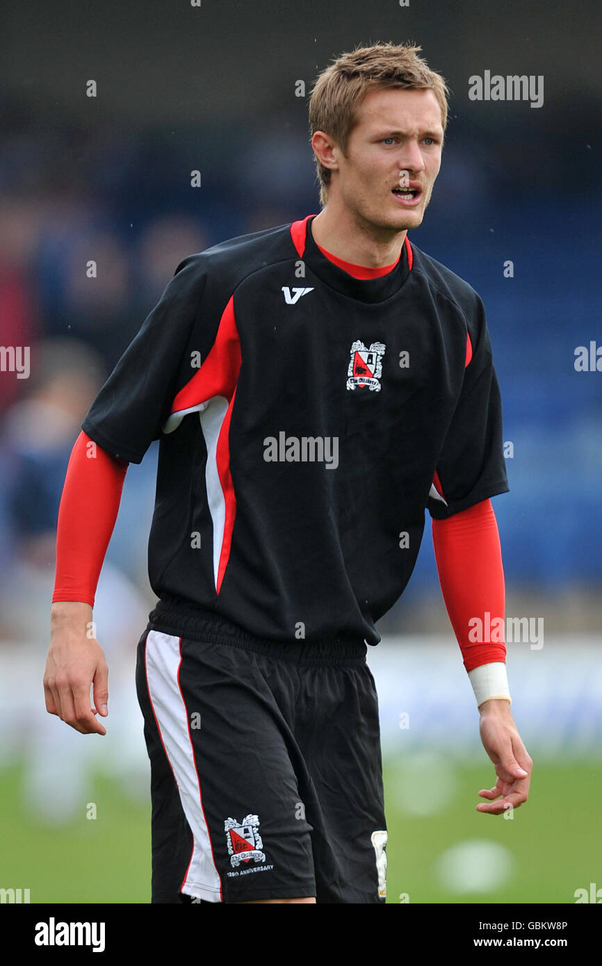 Soccer - Coca-Cola Football League deux - Chesterfield v Darlington - Recreation Ground Banque D'Images