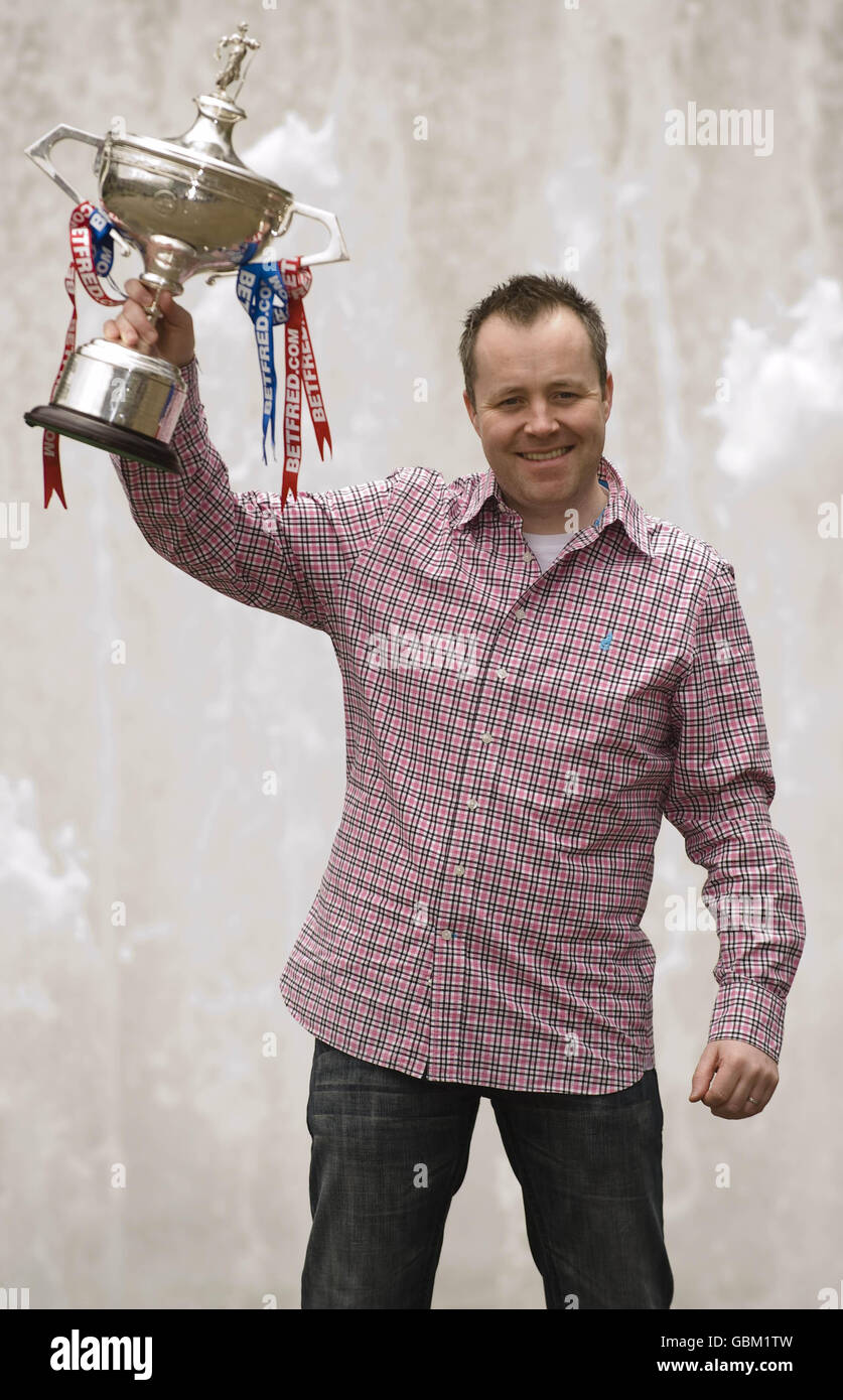 Snooker - John Higgins, Photo Call - Mercure Hotel Banque D'Images