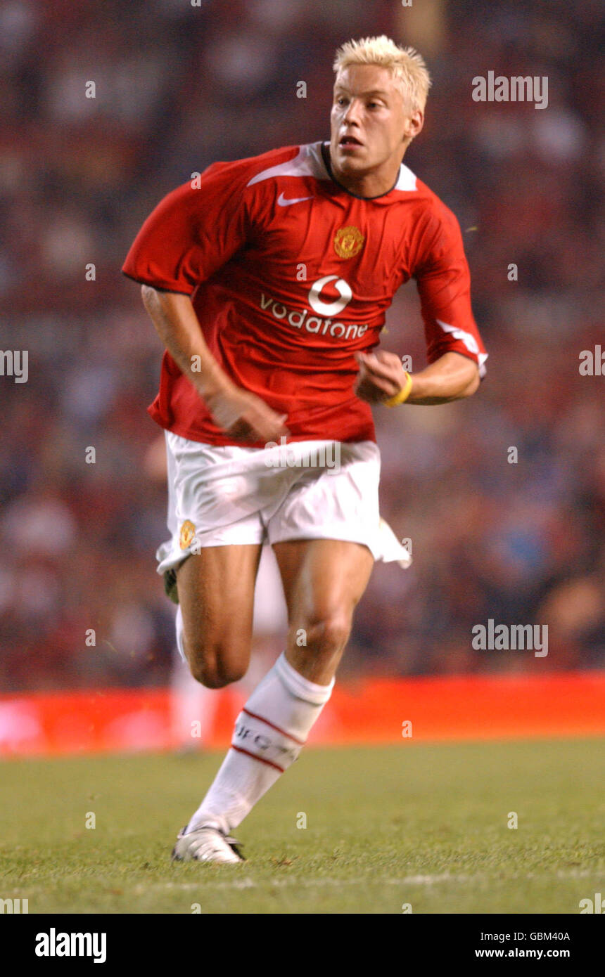 Football - Vodafone Cup - Manchester United / PSV Eindhoven. Alan Smith de Manchester United Banque D'Images