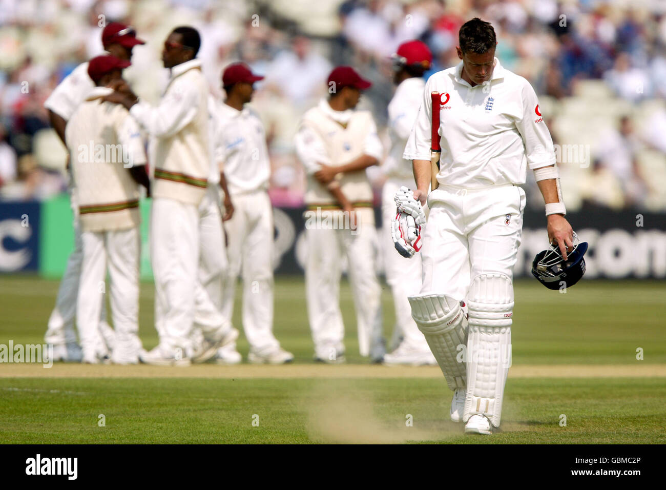Cricket - npower deuxième Test - Angleterre v Antilles - Jour 4 Banque D'Images