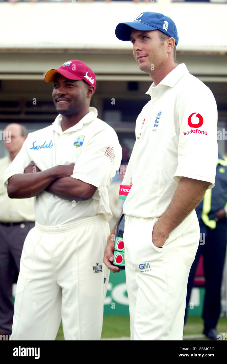 Cricket - npower deuxième Test - Angleterre v Antilles - Jour 4 Banque D'Images