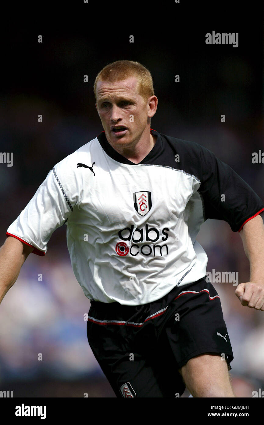 Football - amical - Fulham v Rangers. Mark Pembridge, Fulham Banque D'Images