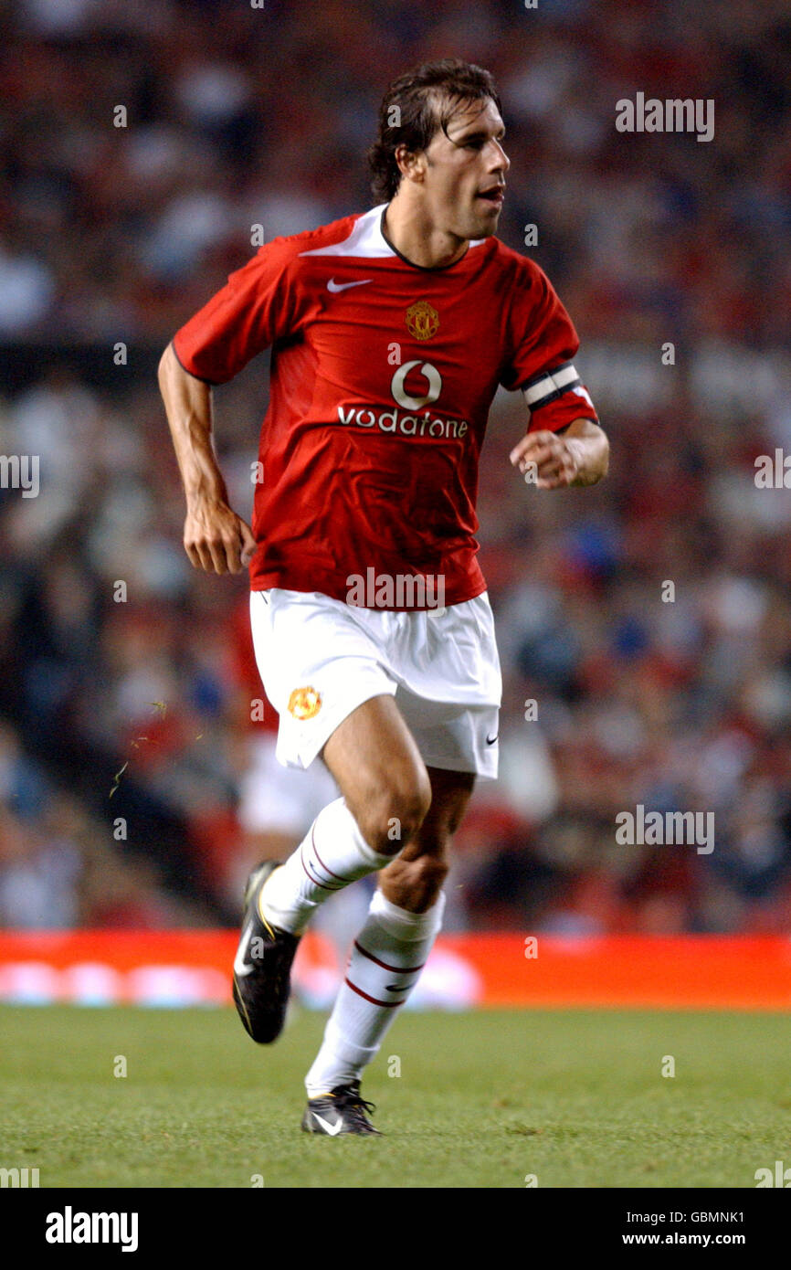 Football - Vodafone Cup - Manchester United / PSV Eindhoven. Ruud van Nistelrooy, Manchester United Banque D'Images