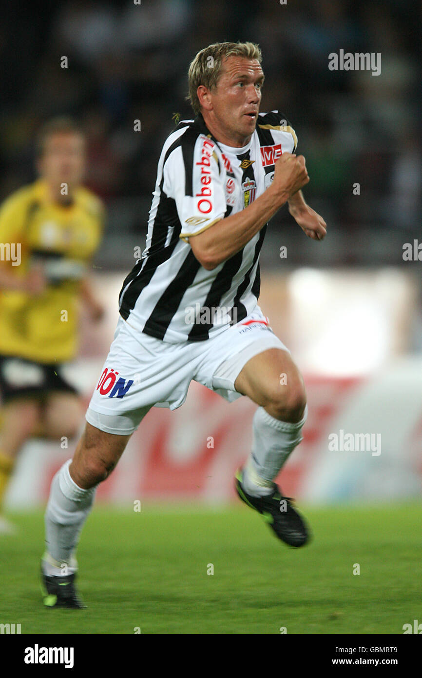 - Football - Bundesliga autrichienne LASK Linz v SC Rheindorf Altach - Linzer Stadium Banque D'Images