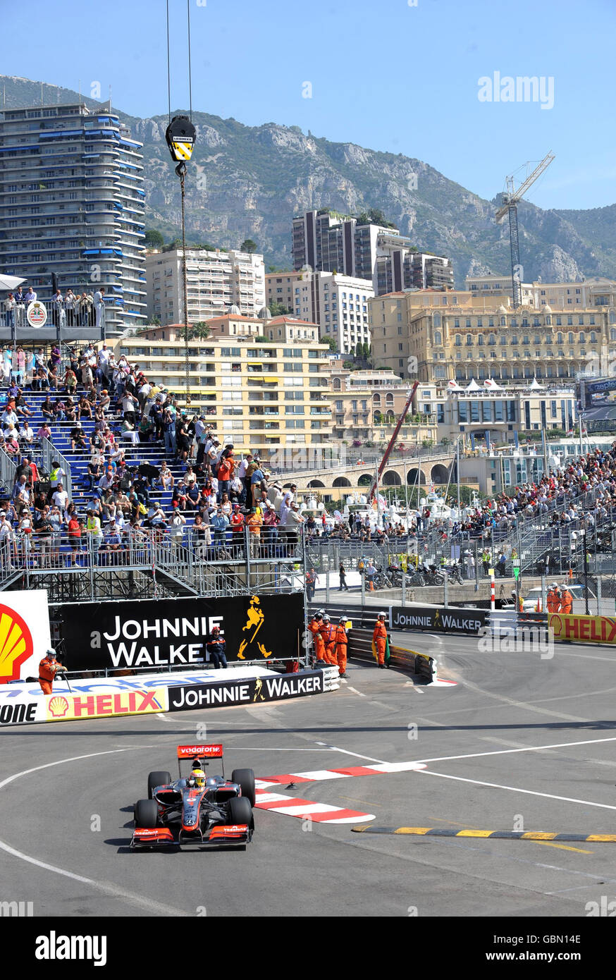 Course de Formule 1 - Grand Prix de Monaco pratique - Circuit de Monaco Banque D'Images Course de Formule 1 - Grand Prix de Monaco pratique - Circuit de Monaco Banque D'Images