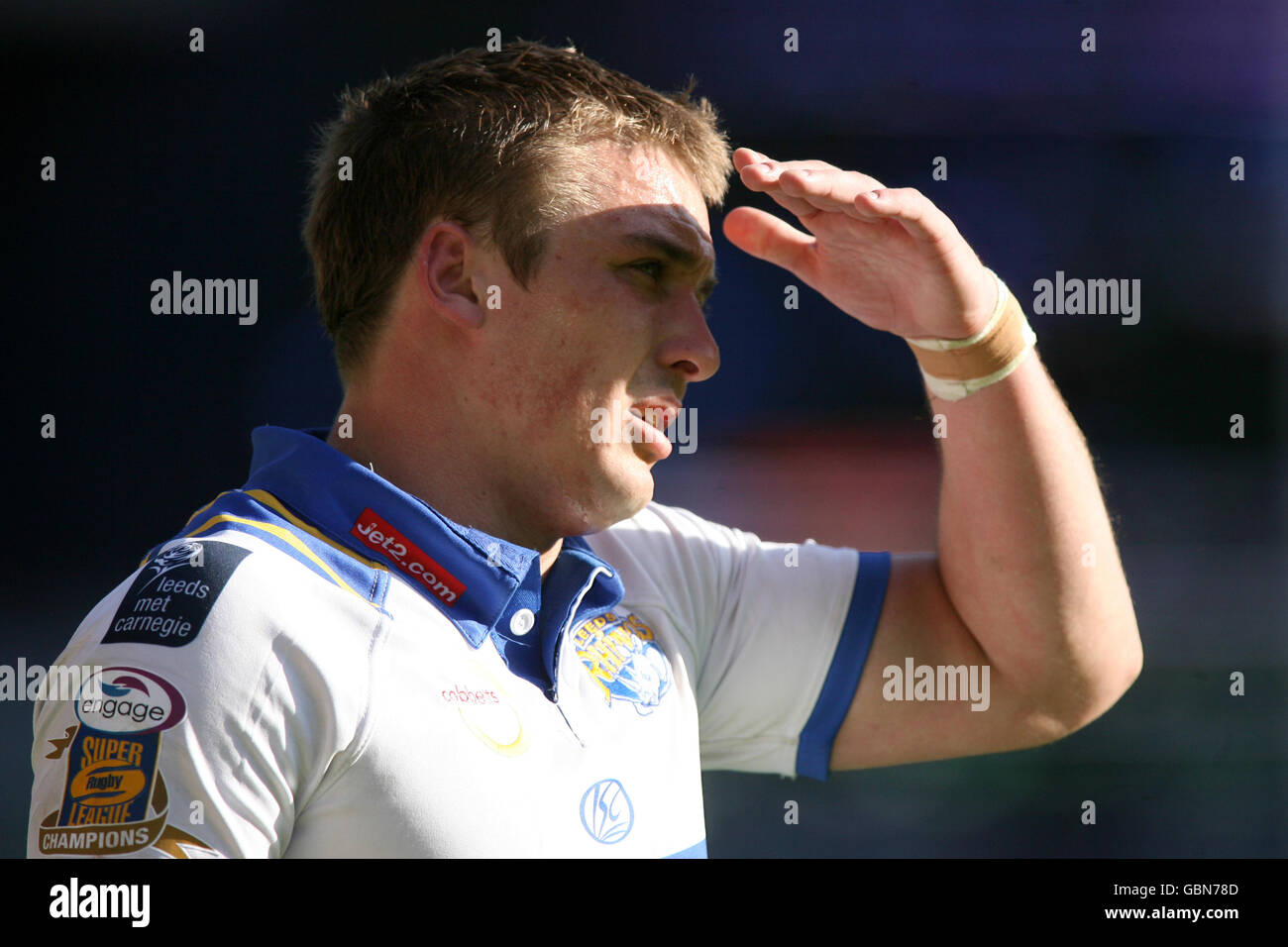 Rugby League - Engager Super League - Le Week-end magique - Dragons Catalans v Leeds Rhinos - Murrayfield Banque D'Images