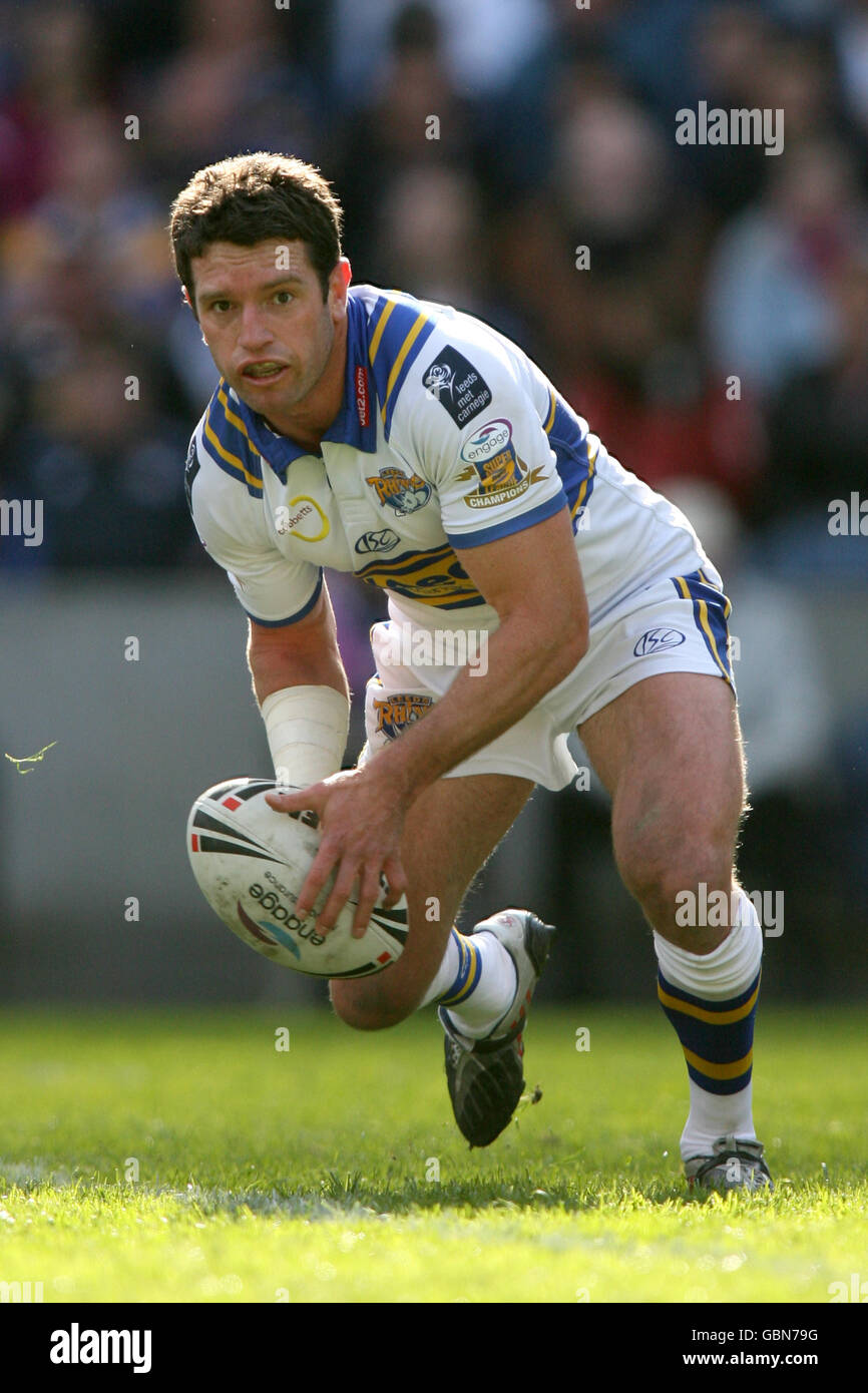 Rugby League - Engager Super League - Le Week-end magique - Dragons Catalans v Leeds Rhinos - Murrayfield Banque D'Images