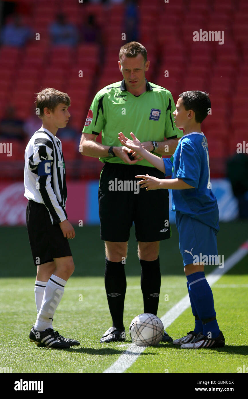 Soccer - Coca-Cola Football League One - Play Off - Final - Millwall v Scunthorpe United - Stade de Wembley Banque D'Images