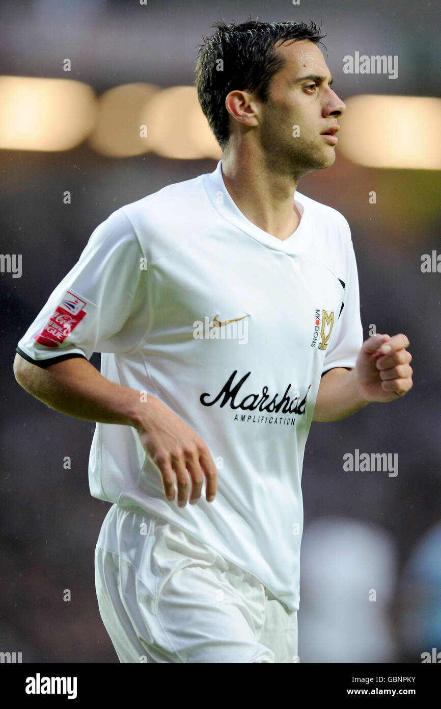 Football - Coca-Cola football League One - jouer demi-finale - second Leg - Milton Keynes dons / Scunthorpe United - stade:mk. Sam Baldock, Milton Keynes dons Banque D'Images