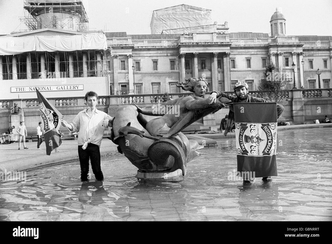 Football - FA Cup - Final - Everton v Manchester United - Stade de Wembley Banque D'Images