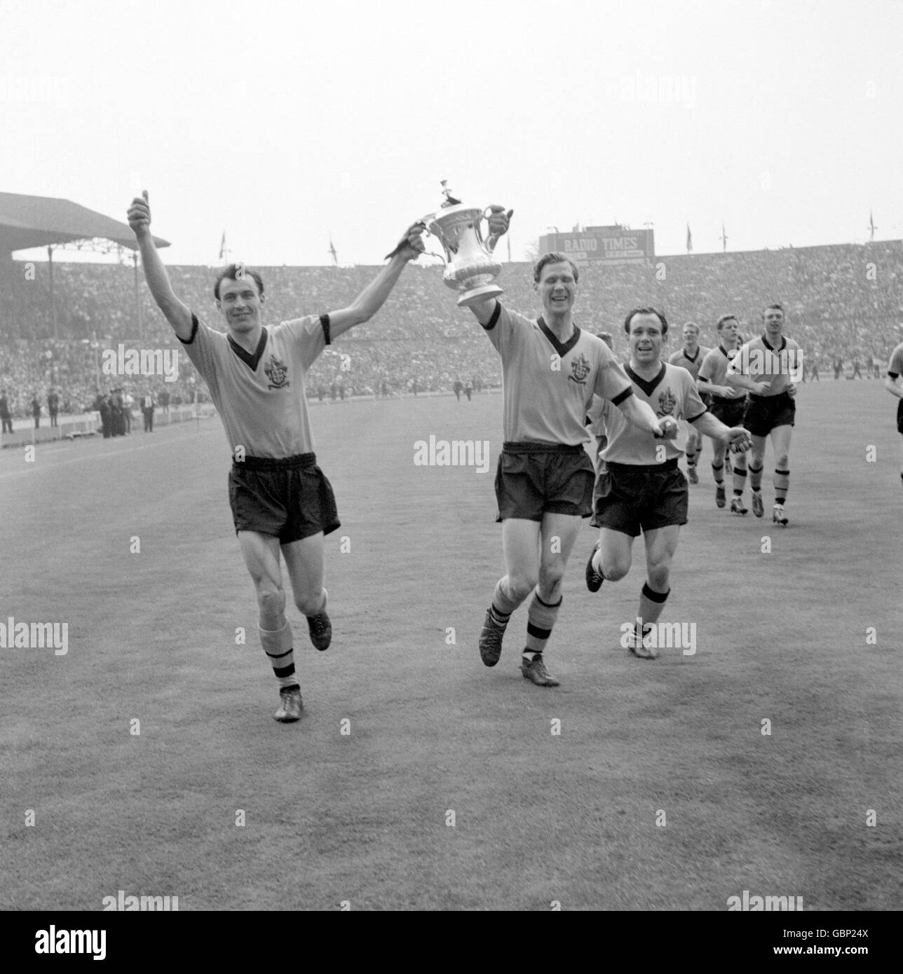 Football - FA Cup - Final - Wolverhampton Wanderers v Blackburn Rovers Banque D'Images