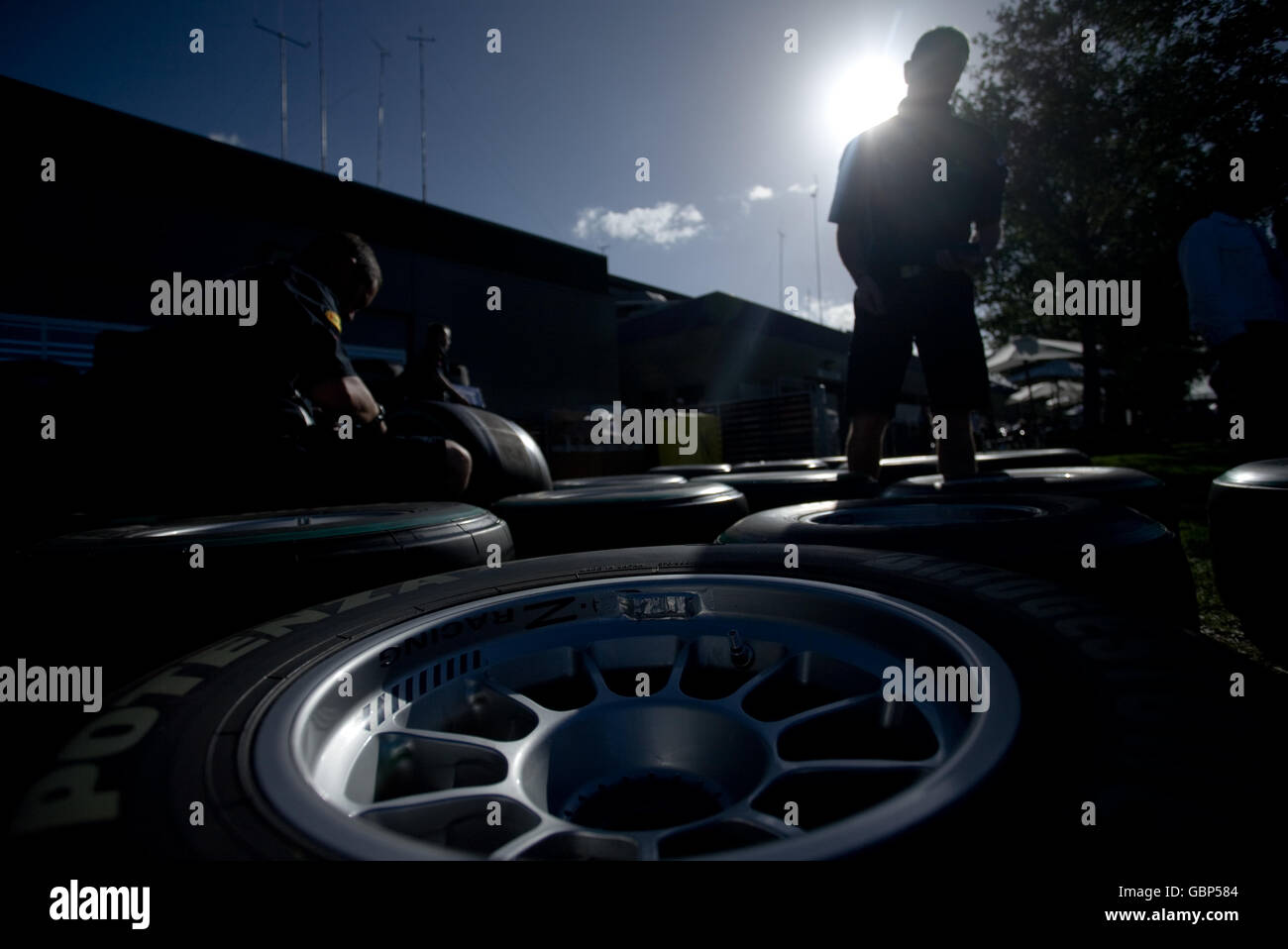 Formule 1 - Grand Prix d'Australie - Paddock 24 - Albert Park - Melbourne Banque D'Images