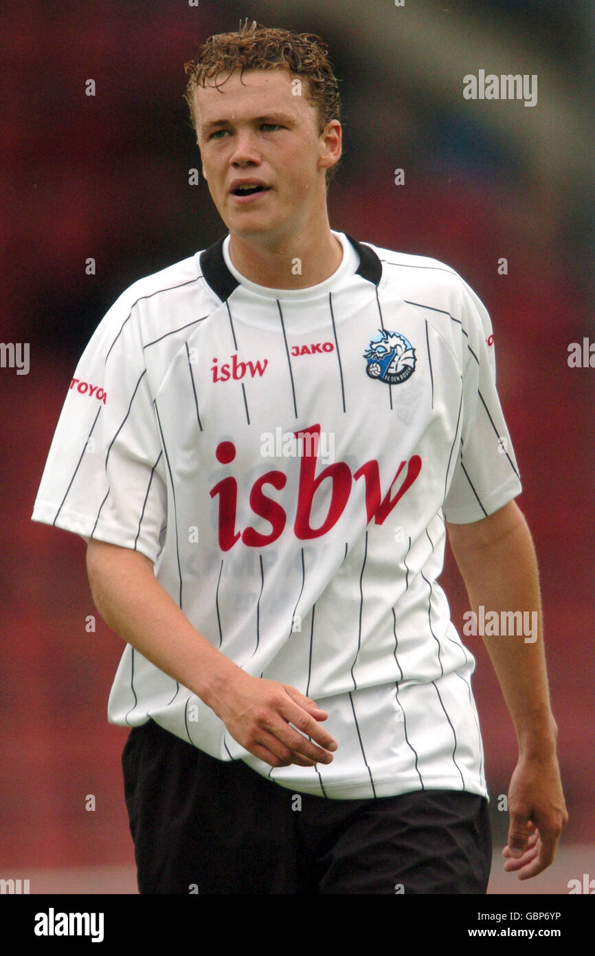 Football - amical - FC Den Bosch et RBC Roosendaal. Paul Beekmans, FC Den Bosch Banque D'Images