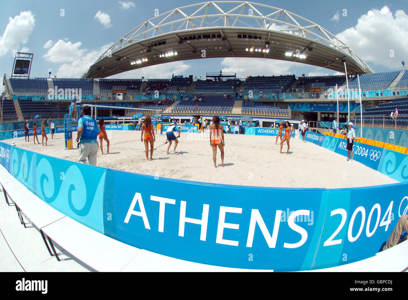 BeachVolley Jeux Olympiques d'Athènes 2004 Tour préliminaire Photo