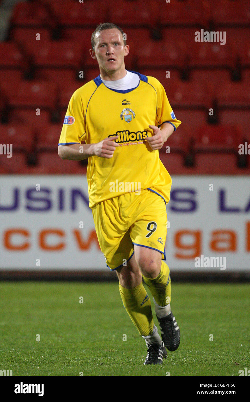 Soccer - Scottish Football League One - Dunfermline Athletic v Morton - East End Park Banque D'Images