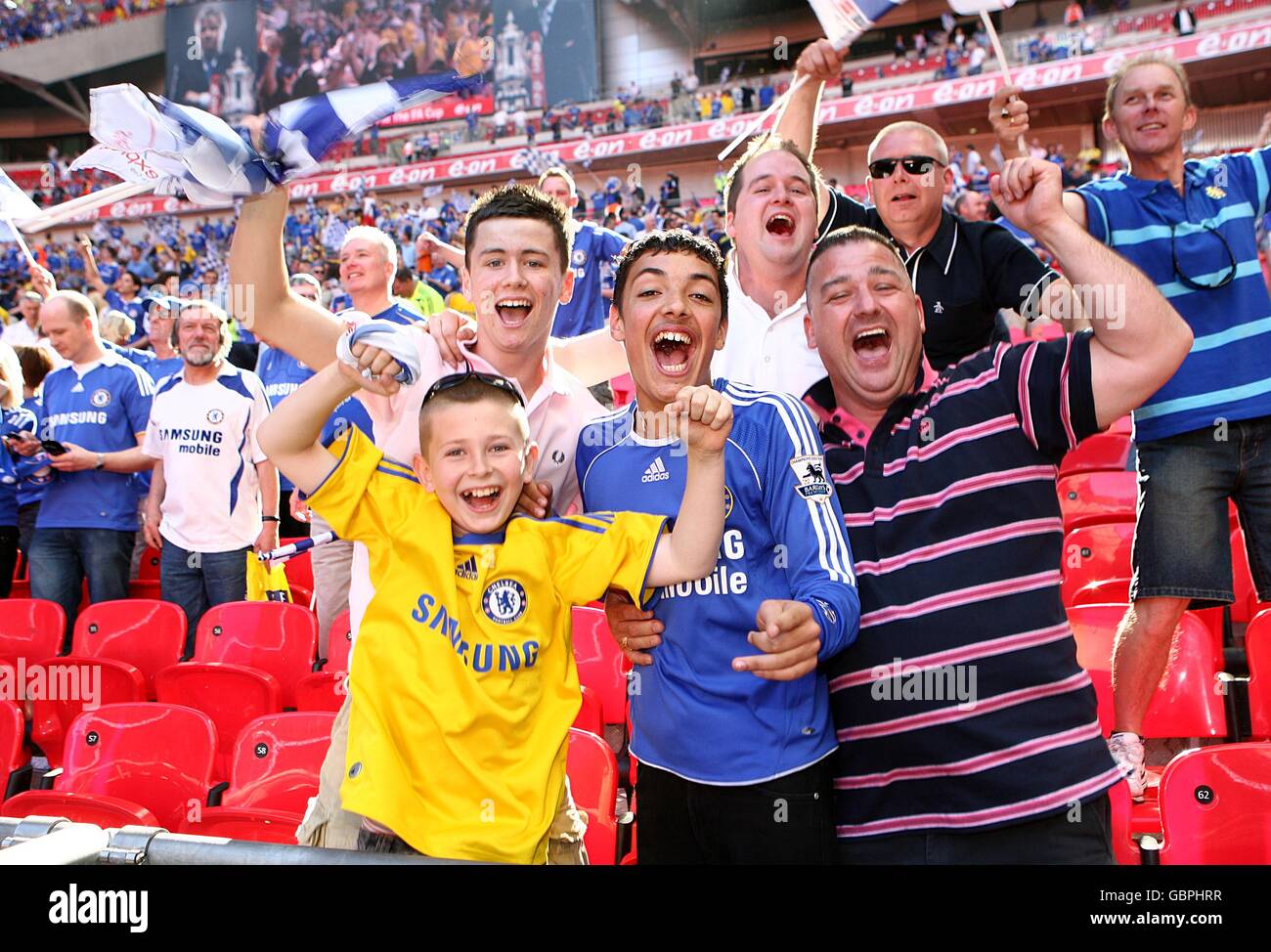 Football - FA Cup - Final - Chelsea v Everton - Stade de Wembley Banque D'Images