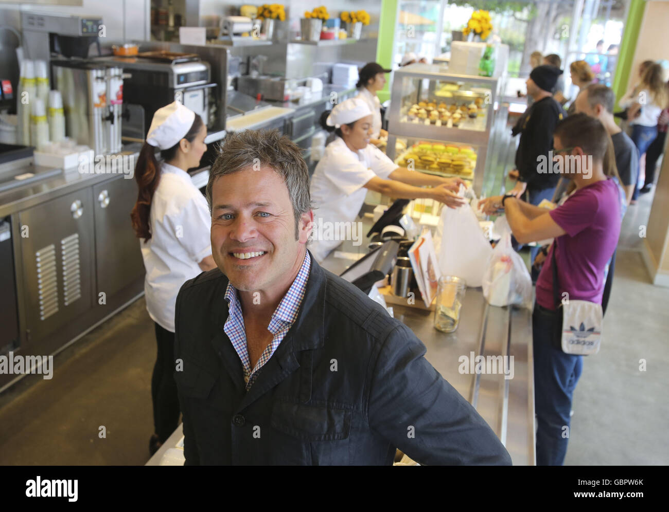 Los Angeles, Californie, USA. 15 Juin, 2016. Ian Olsen, président de limonade Restaurant Groupe. © Ringo Chiu/ZUMA/Alamy Fil Live News Banque D'Images
