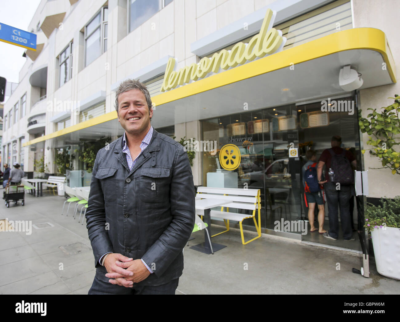 Los Angeles, Californie, USA. 15 Juin, 2016. Ian Olsen, président de limonade Restaurant Groupe. © Ringo Chiu/ZUMA/Alamy Fil Live News Banque D'Images