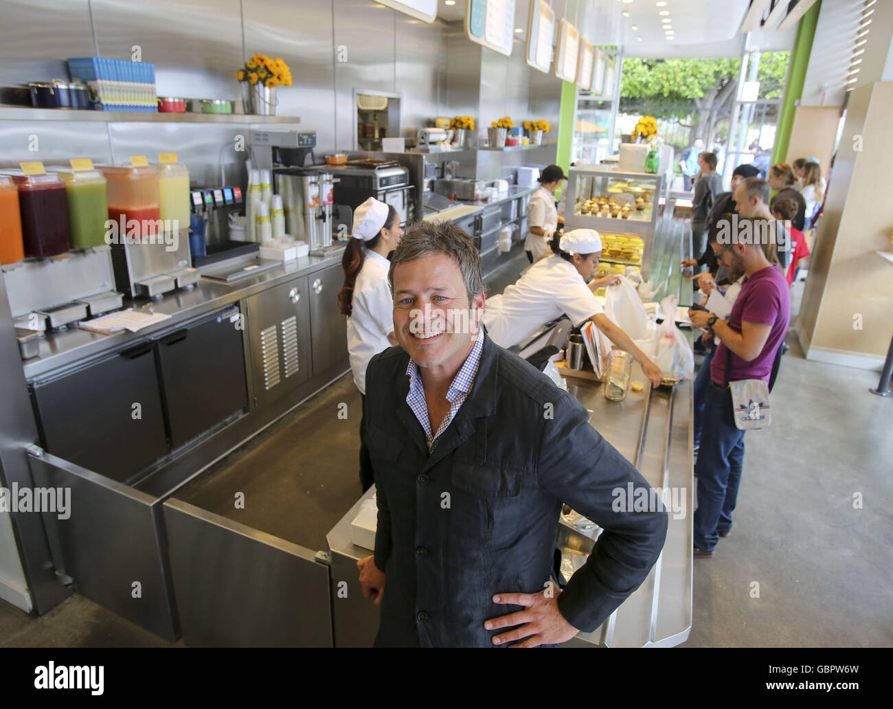 Los Angeles, Californie, USA. 15 Juin, 2016. Ian Olsen, président de limonade Restaurant Groupe. © Ringo Chiu/ZUMA/Alamy Fil Live News Banque D'Images