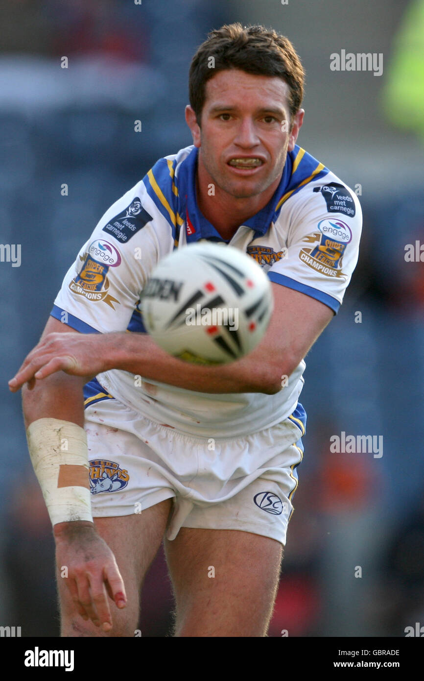 Rugby League - Engager Super League - Le Week-end magique - Dragons Catalans v Leeds Rhinos - stade Murrayfield Banque D'Images