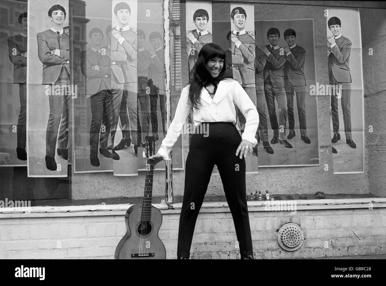 Buffy Sainte-Marie dans NYC Banque D'Images