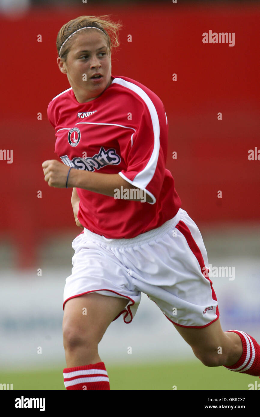 Soccer - FA Nationwide Women's Premier League - Charlton Athletic / Liverpool. Ann-Marie Heatherson, Charlton Athletic Banque D'Images