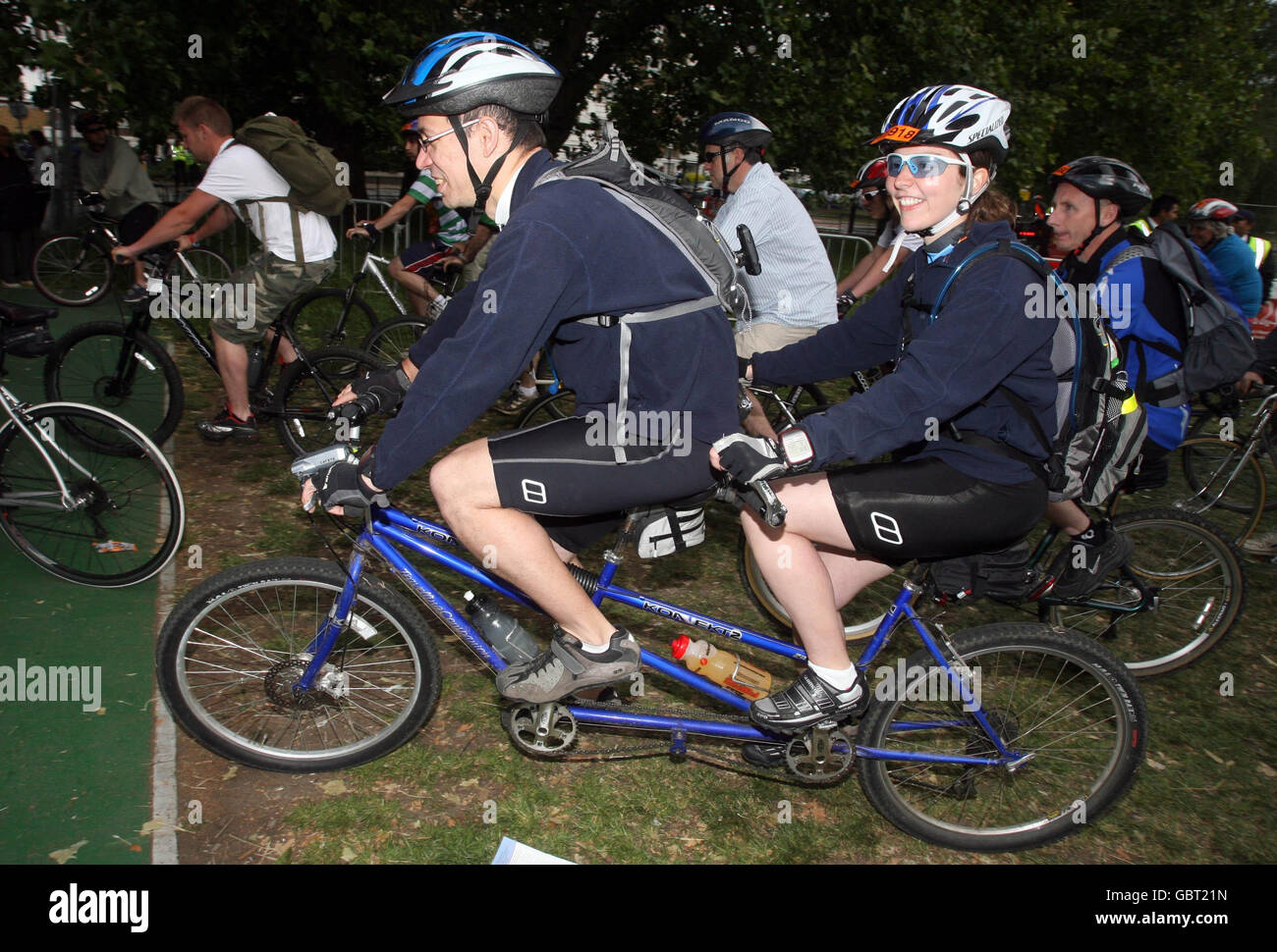 British Heart Foundation Londres à Brighton en vélo Banque D'Images