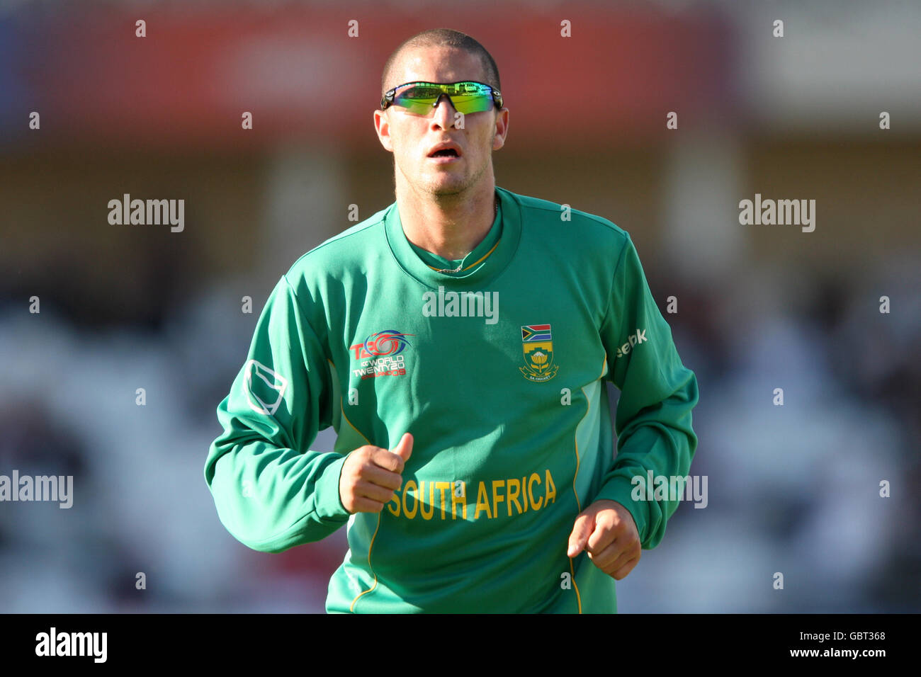 Cricket - coupe du monde ICC Twenty20 2009 - Groupe E - Angleterre / Afrique du Sud - Trent Bridge. Wayne Parnell, Afrique du Sud Banque D'Images