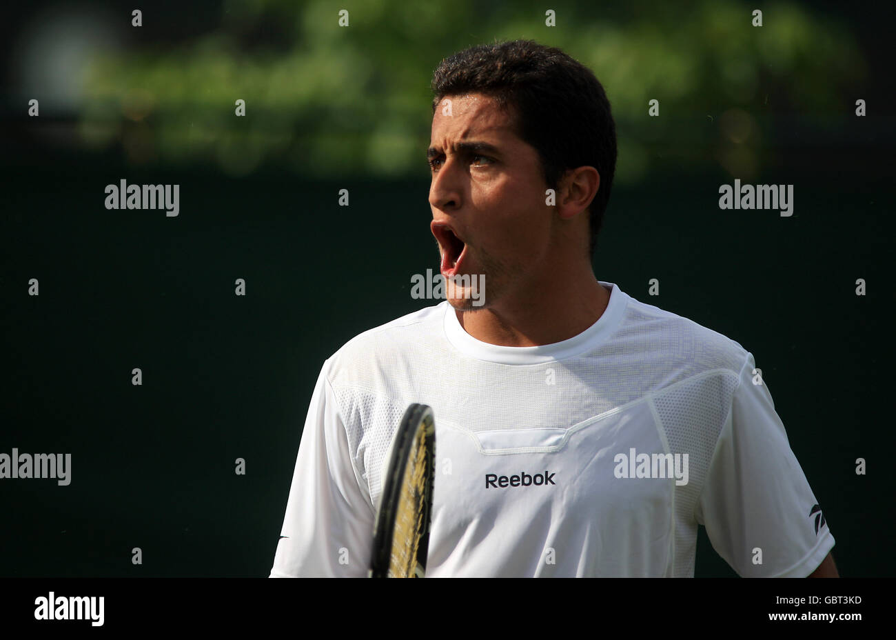 Tennis - 2009 de Wimbledon - Jour 3 - Le All England Lawn Tennis et croquet Club Banque D'Images