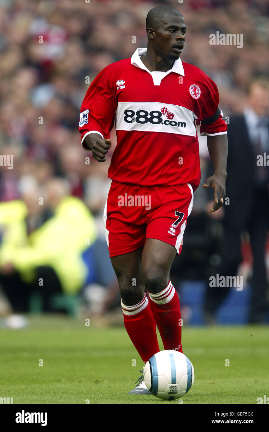 Soccer - FA Barclays Premiership - Chelsea v Middlesbrough Banque D'Images