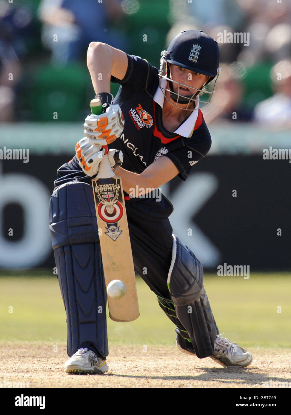 Cricket - coupe du monde féminin ICC Twenty20 2009 - Angleterre / Pakistan - Taunton. Lydia Greenway, Angleterre Banque D'Images