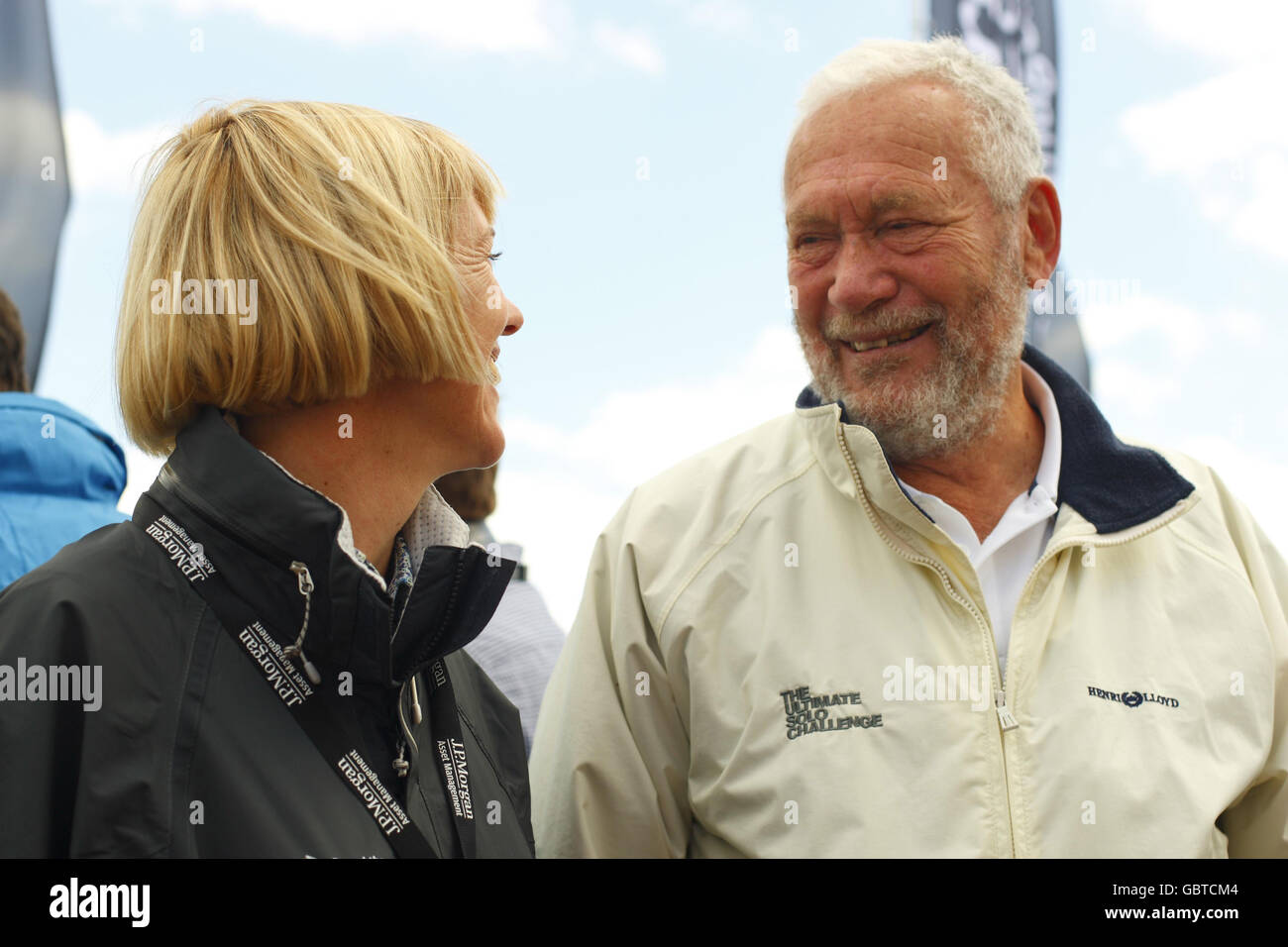 La voile - le tour de l'Île Ben Ainslie Aperçu - Photocall - Island Sailing Club Banque D'Images