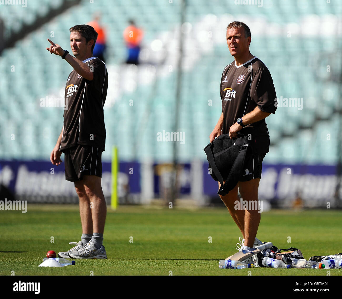 Cricket - Vingt20 Cup 2009 - Division sud - Surrey Brown v Caps Spitfires Kent - Le Brit Oval Banque D'Images