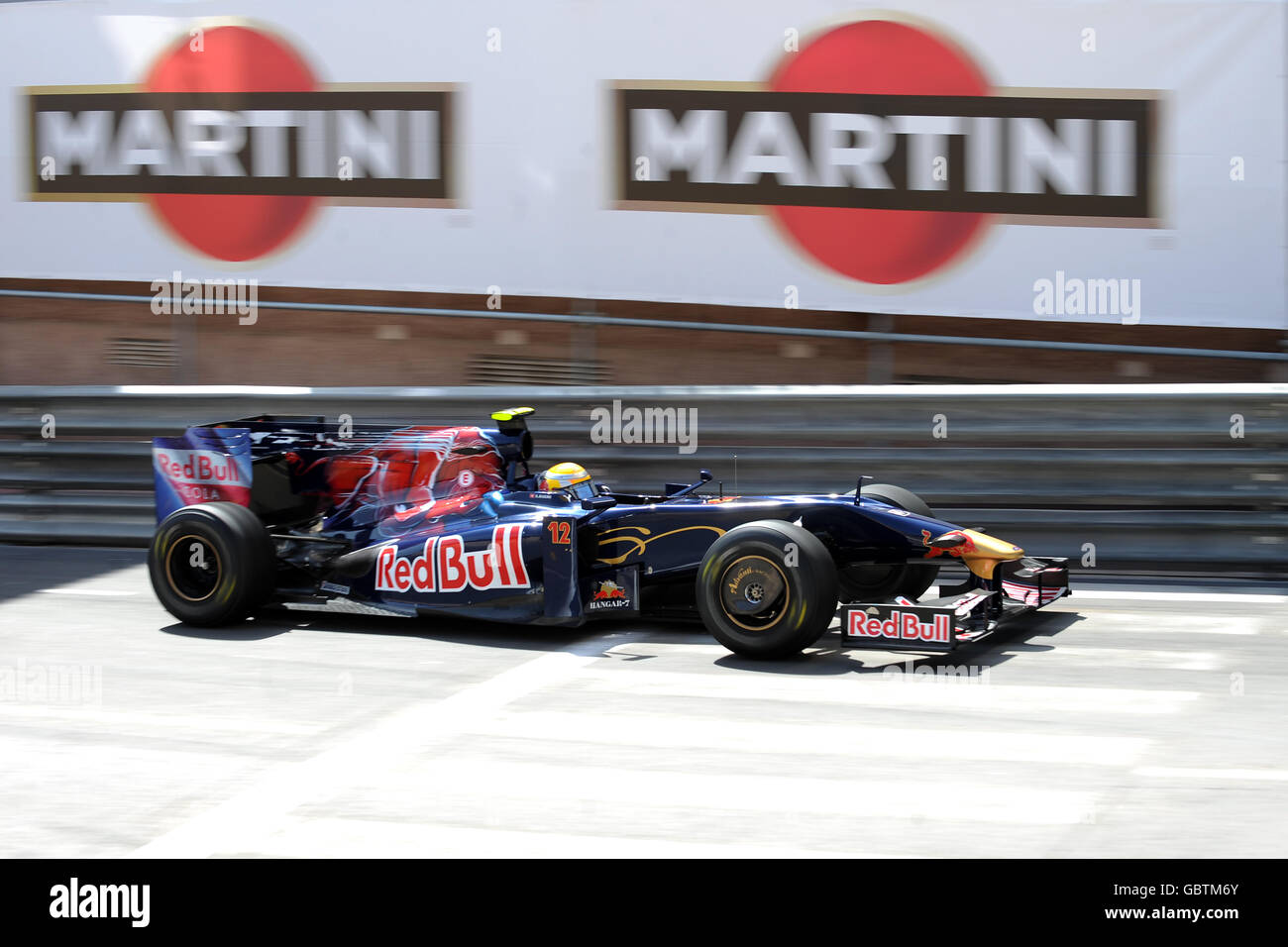 Course automobile Formula One - Monaco Grand Prix Practice - circuit de Monaco. Sébastien Buemi, Toro Rosso Banque D'Images