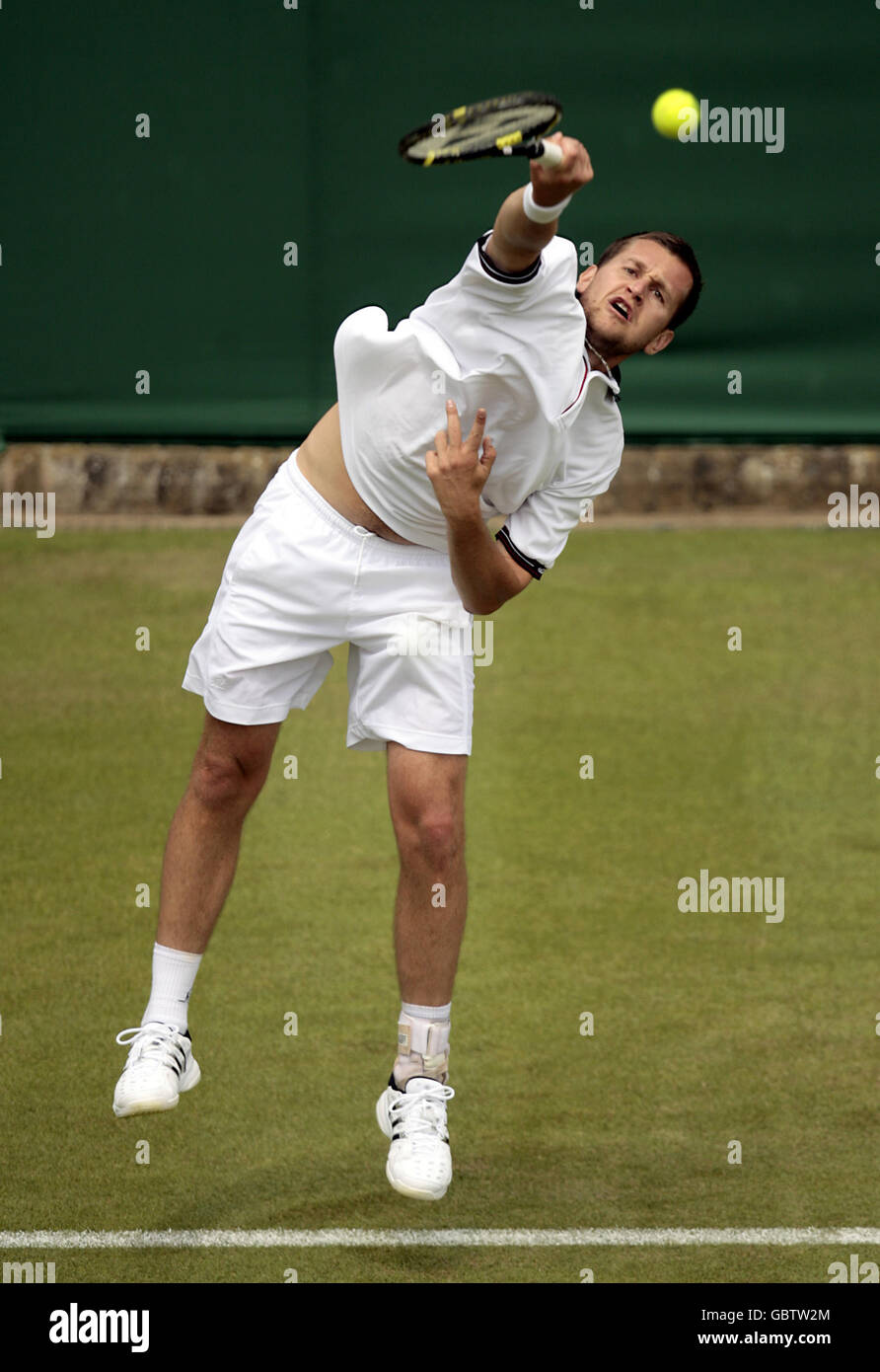 Tennis - 2009 de Wimbledon - Jour 1 - Le All England Lawn Tennis et croquet Club Banque D'Images