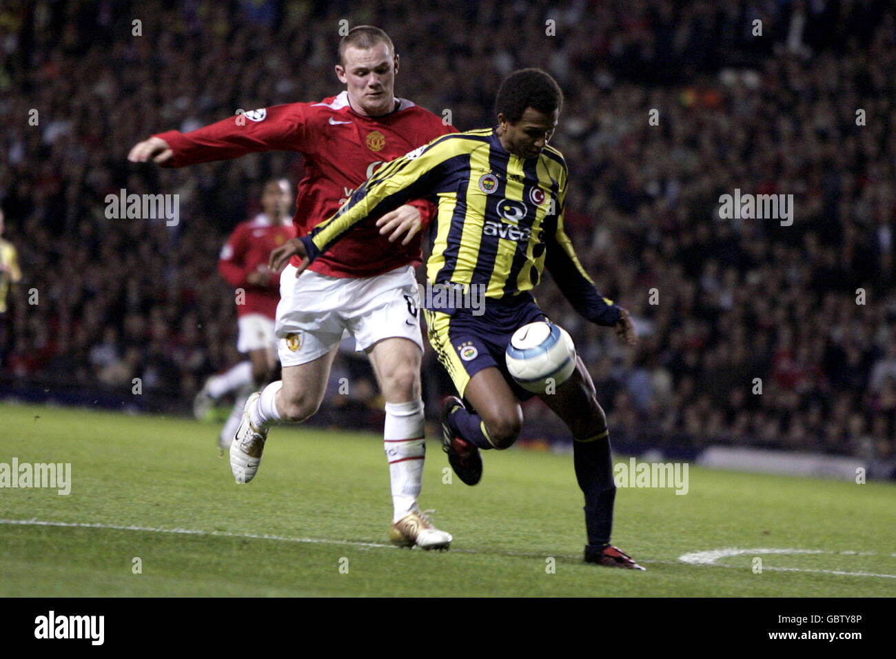 Football - Ligue des Champions - Groupe D - Manchester United v Fenerbahce Banque D'Images