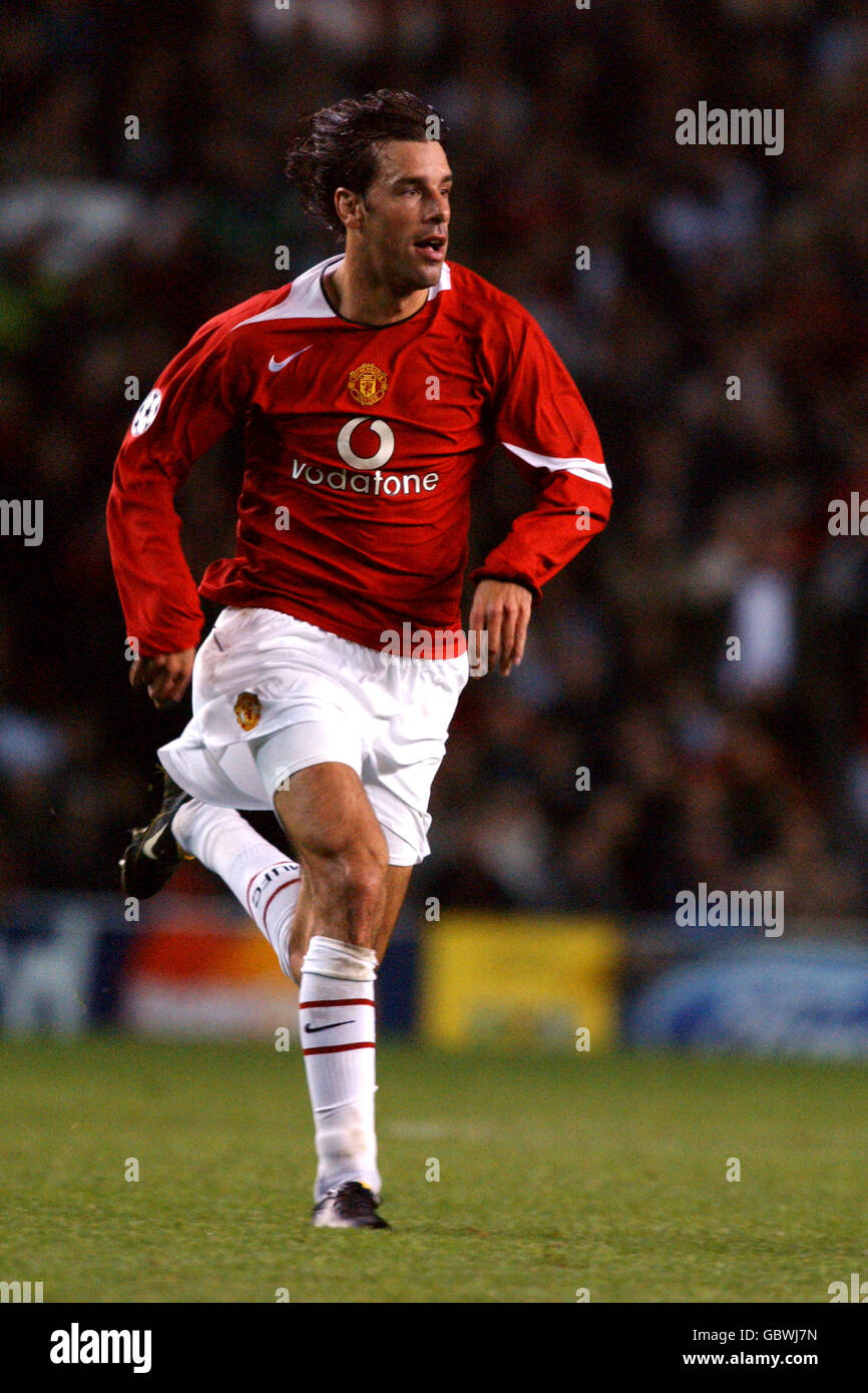 Football - Ligue des champions de l'UEFA - Groupe D - Manchester United contre Fenerbahce.Ruud van Nistelrooy, Manchester United Banque D'Images