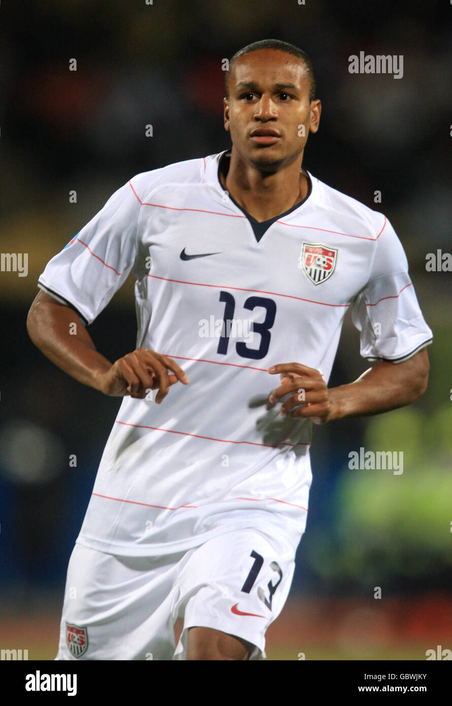 Football - coupe des Confédérations 2009 - Groupe B - Egypte / Etats-Unis - Stade Royal Bafokeng. Ricardo Clark, États-Unis Banque D'Images