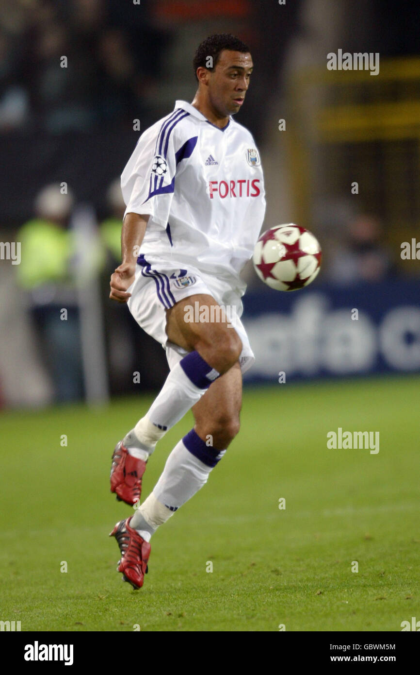 Football - Ligue des champions de l'UEFA - Groupe G - Anderlecht / Inter Milan. Anthony Vanden Borre, Anderlecht Banque D'Images