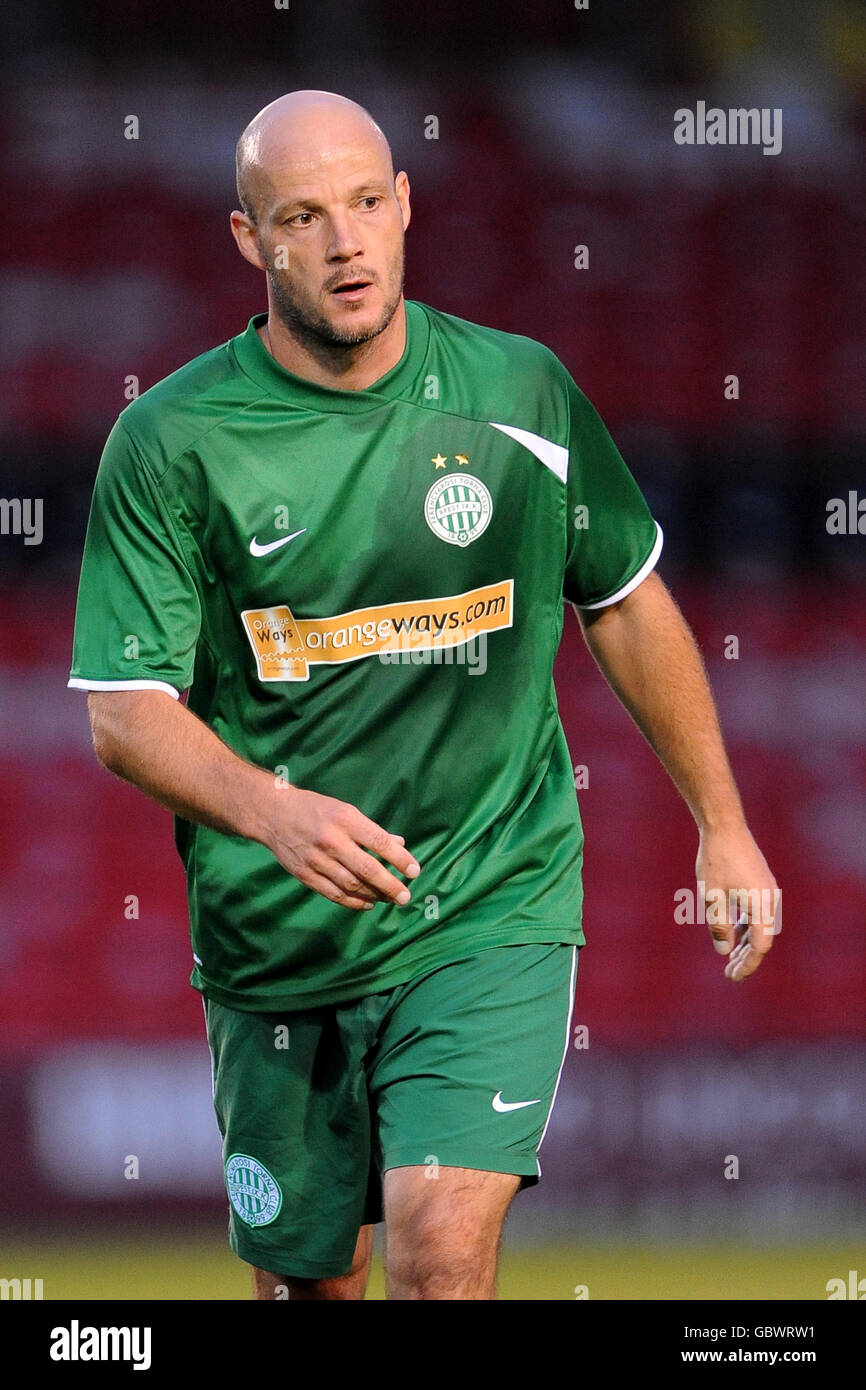 Soccer - Pré saison Friendly - Lincoln City v Ferencvaros - Sincil Bank Banque D'Images