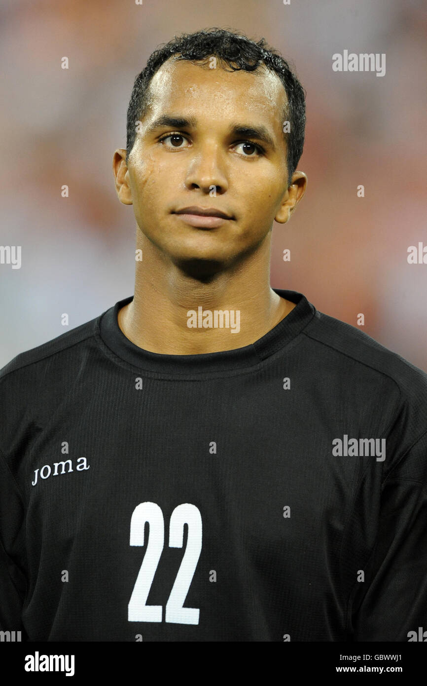 Soccer - CONCACAF Gold Cup 2009 - Groupe B - Etats-Unis / Honduras - R.F.K.Stade.Donis Slatiel Escober, gardien de but du Honduras Banque D'Images