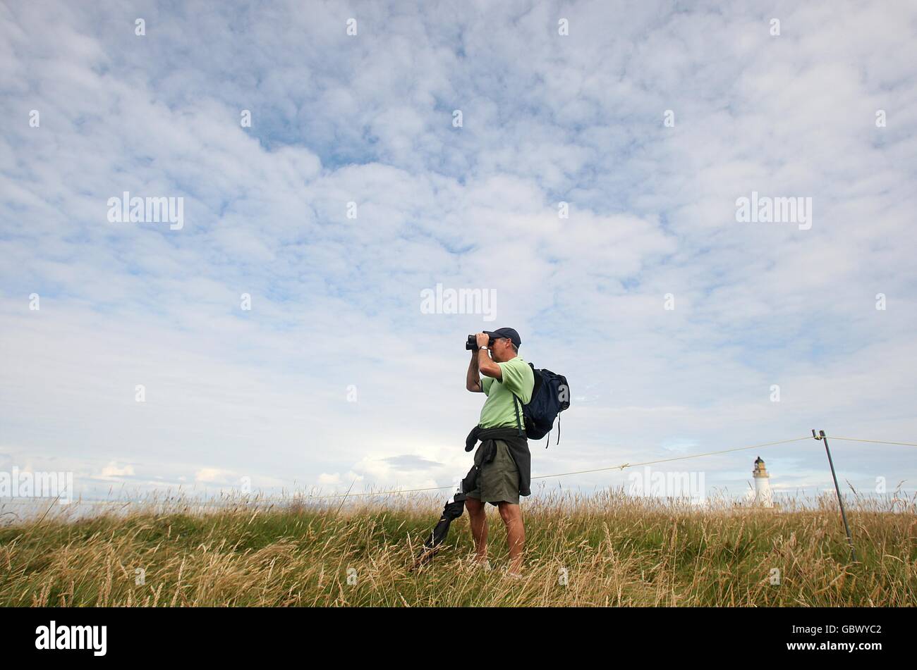 Golf - Championnat de Open 2009 - Ronde pratique - Jour trois - Turnberry Banque D'Images