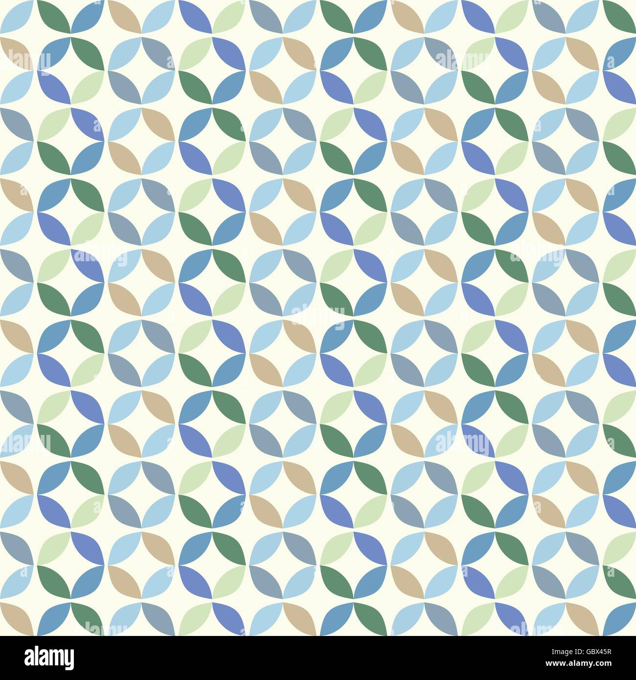 Motif de cercles géométriques Vector Background Illustration de Vecteur