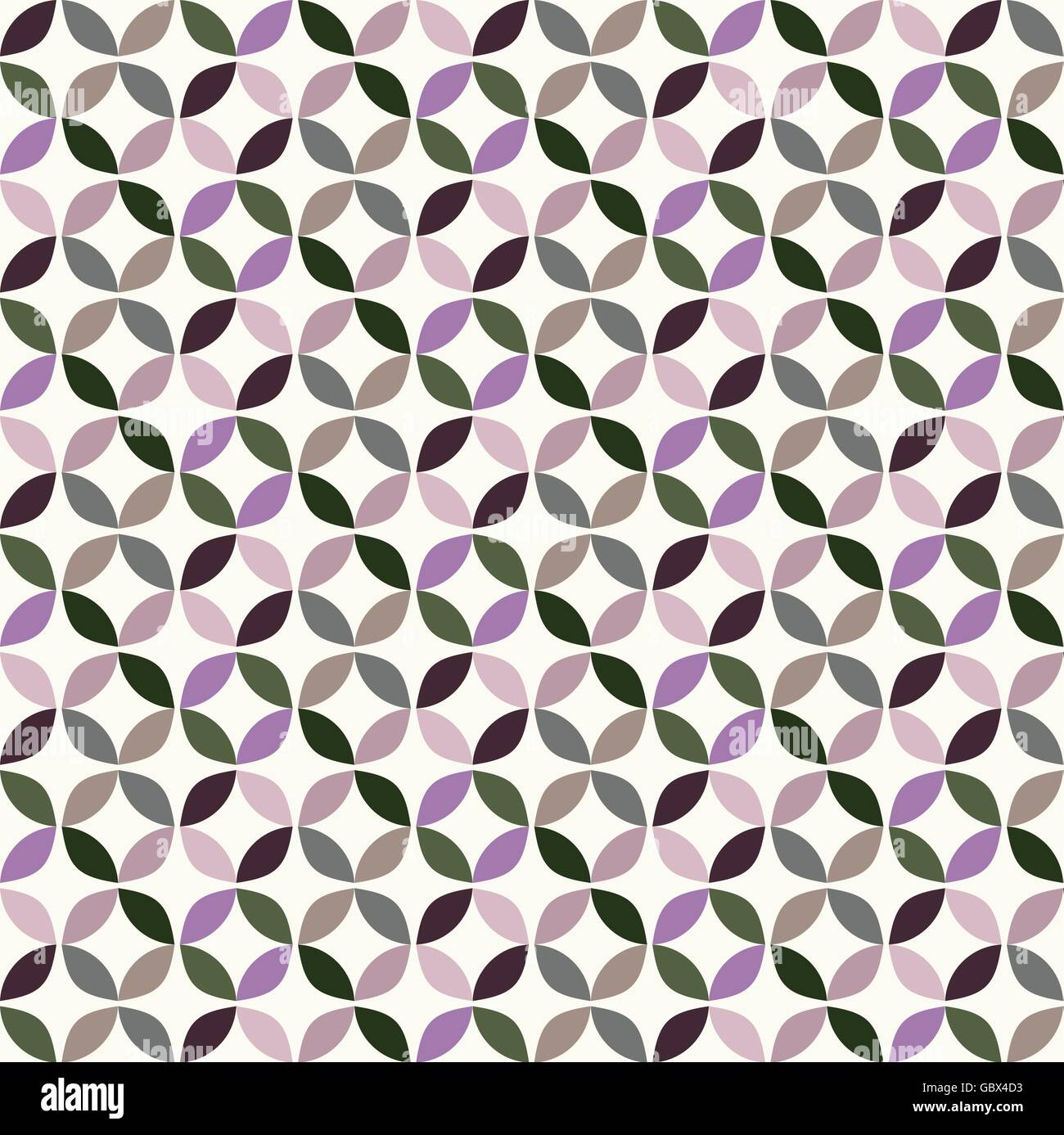 Motif de cercles géométriques Vector Background Illustration de Vecteur