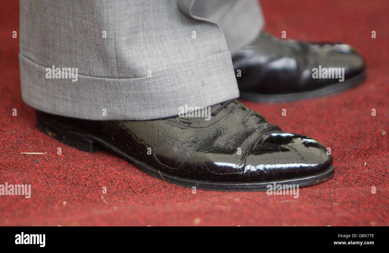A close up of the prince of wales shoes Banque de photographies et d'images  à haute résolution - Alamy