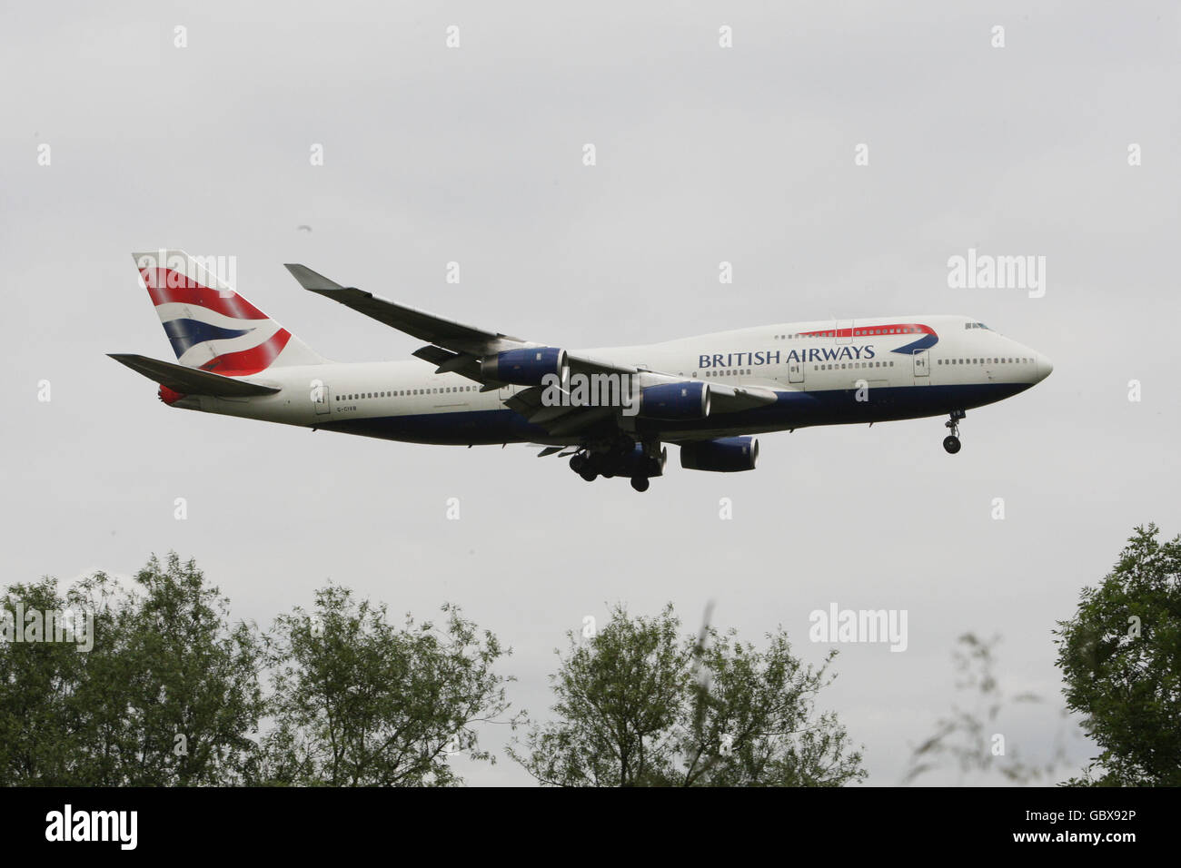 Stock Général - Avions - l'aéroport de Heathrow Banque D'Images